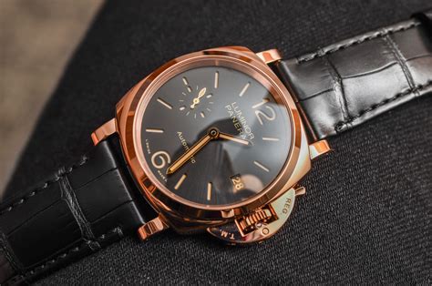 panerai duo gold|panerai luminor due 38mm.